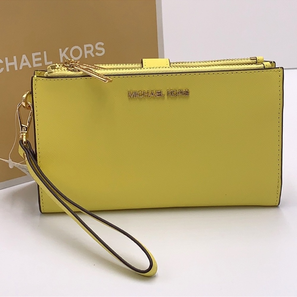 Michael Kors double zip wallet